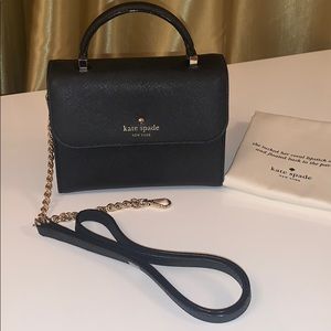 Kate Spade Top Handle Crossbody Bag in Black